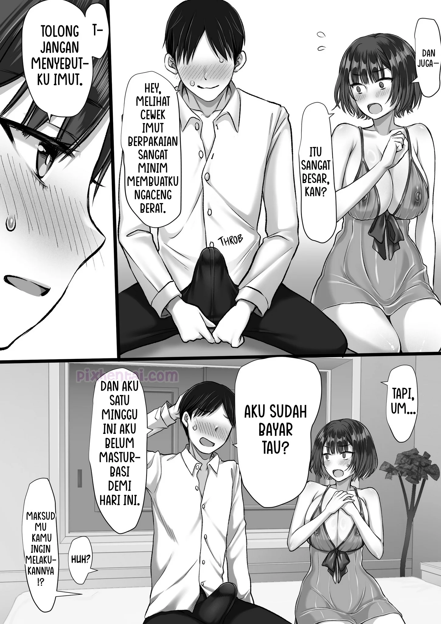 Komik hentai xxx manga sex bokep Fuuzoku ni Ittara o Katai Hazu no Tsuma no Imouto ga Detekita Hanashi 10